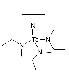structures/Tert-butylimido tris(ethylmethylamido) tantalum (TBTEMT).png